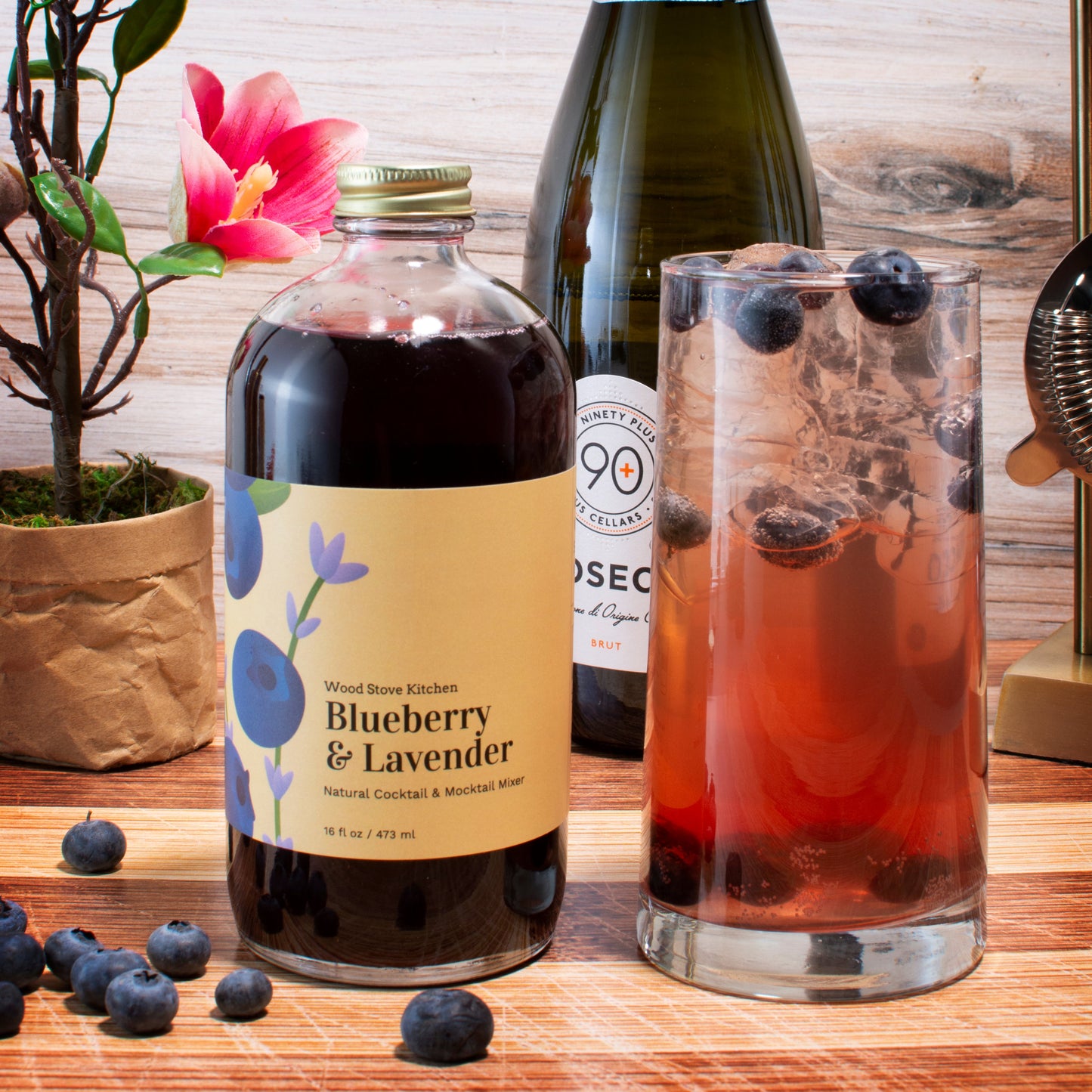 Blueberry & Lavender Mixer, 16 fl oz