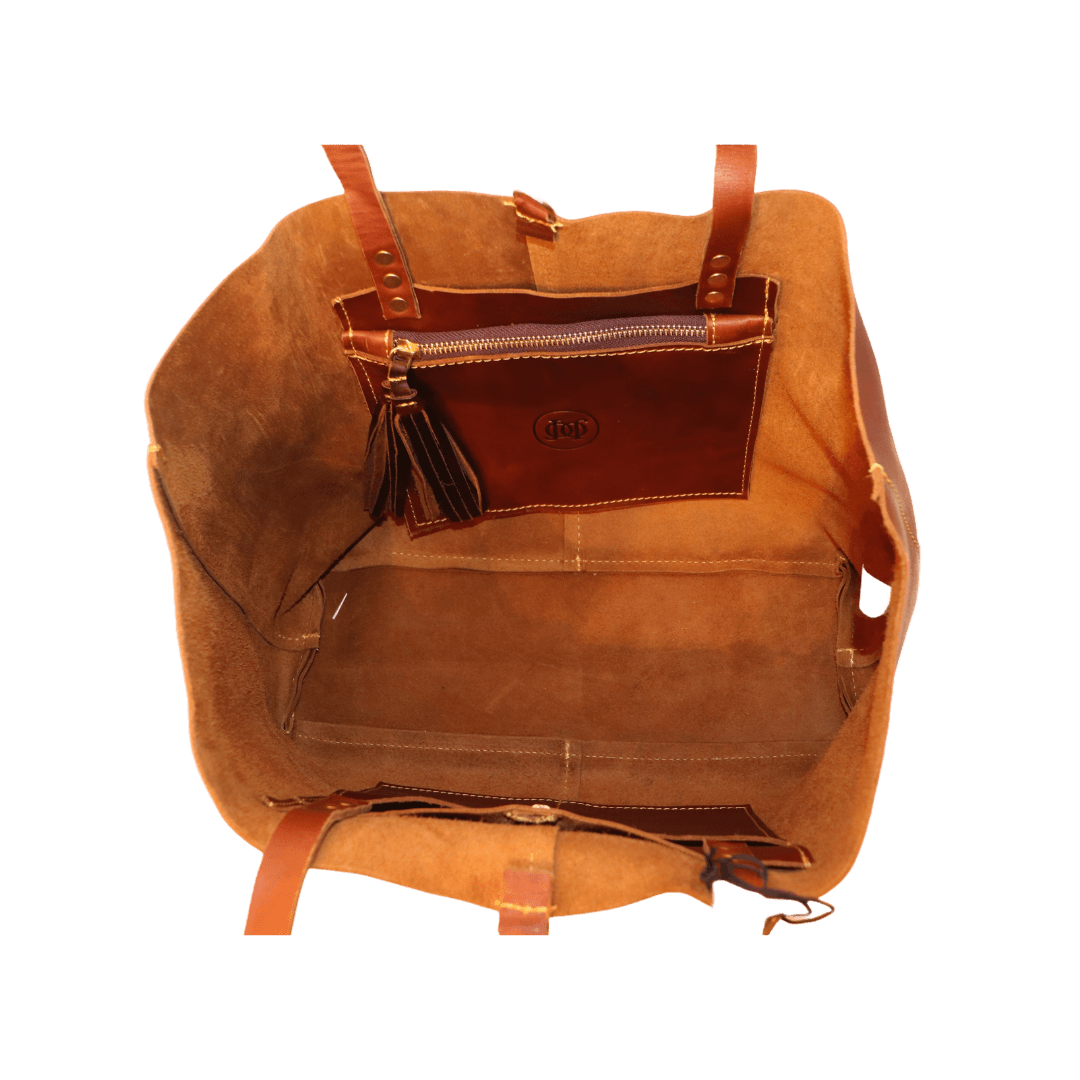 Aiken Tote - Cognac