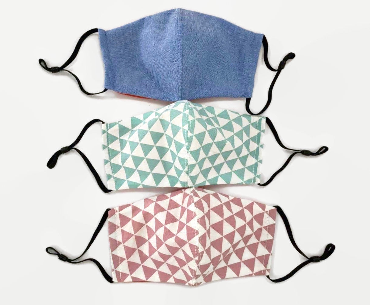 Reusable Face Mask - Adjustable with Filter Pocket