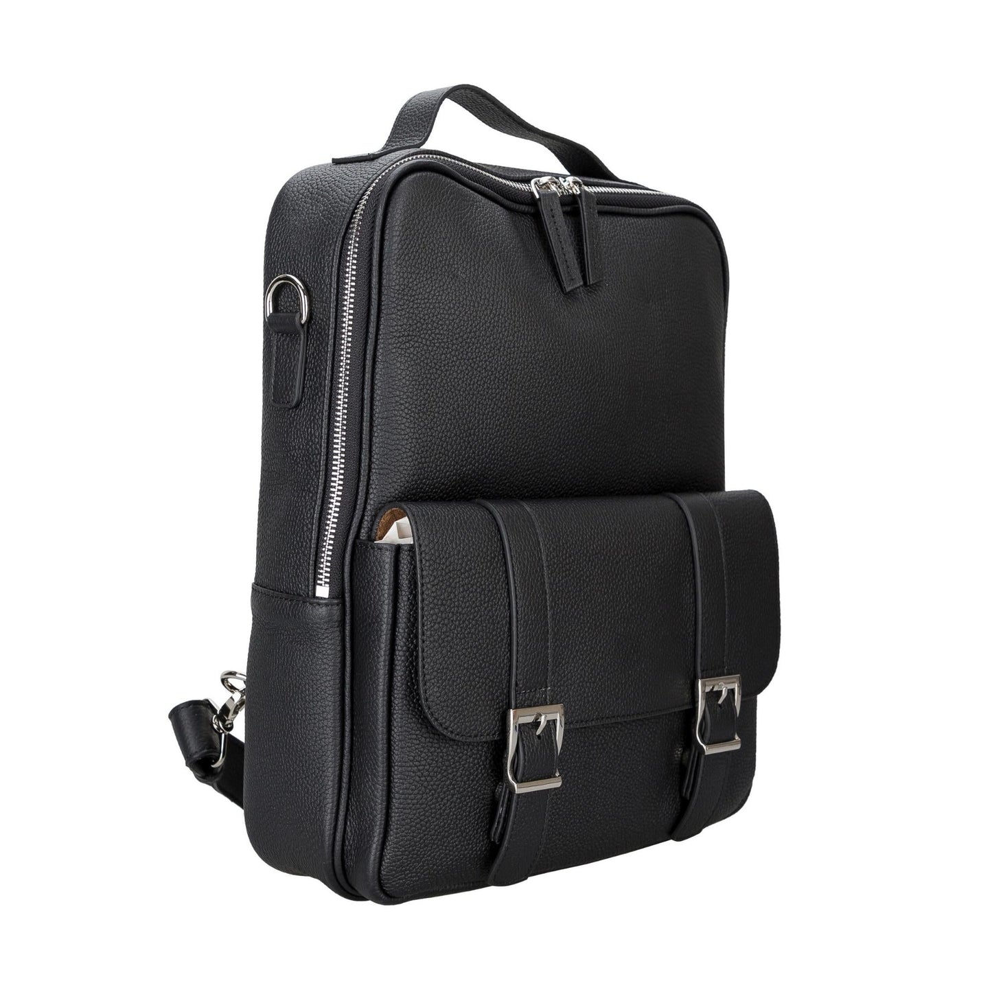 Elmira Leather Laptop Backpack for Men and Women