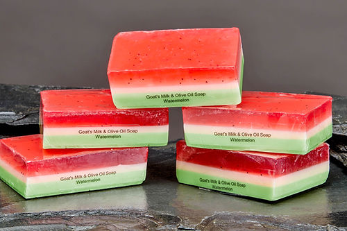 Watermelon Soap-Strawberry Kiwi