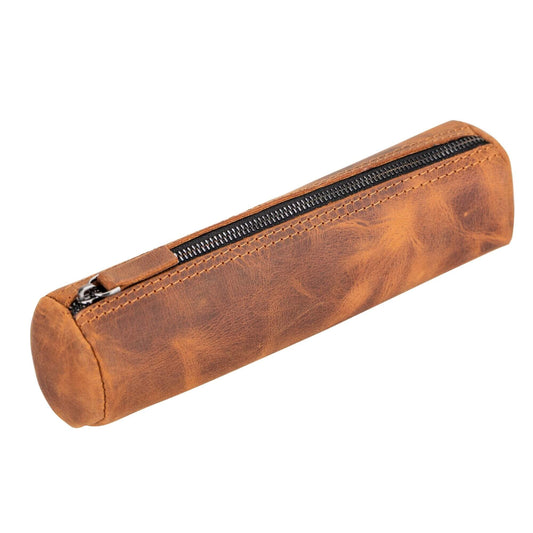 Handmade Genuine Cow Leather Pencil Case