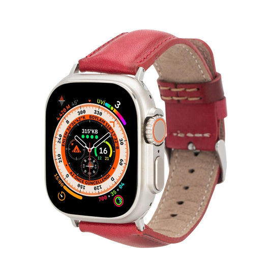 Moran Leather Bands for Apple Watch 9, Ultra 2 & SE