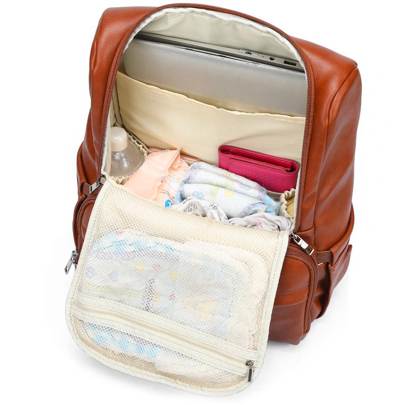 Citi Navigator Diaper Bag – Saddle Brown
