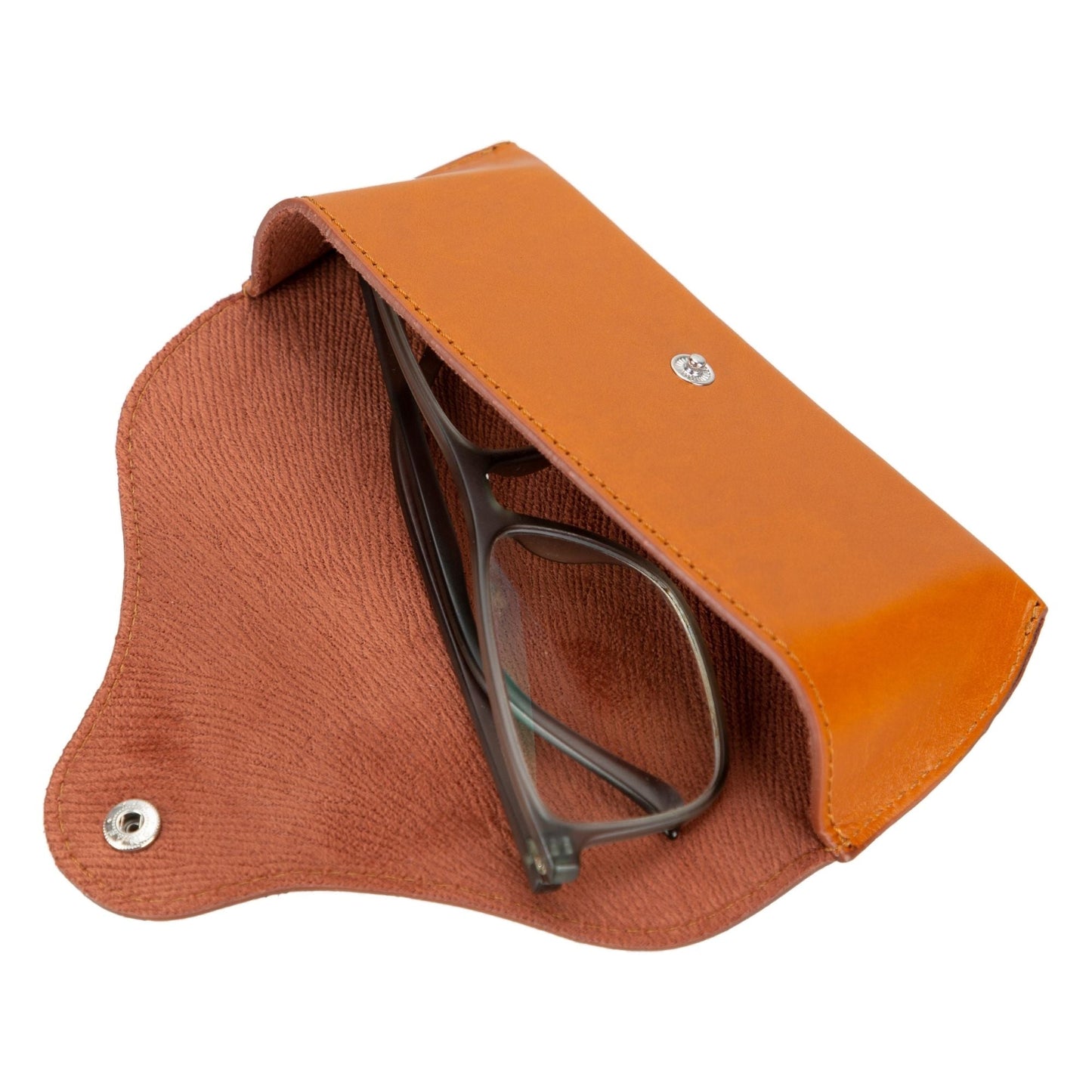 Rochester Full-Grain Leather Eyeglass Case