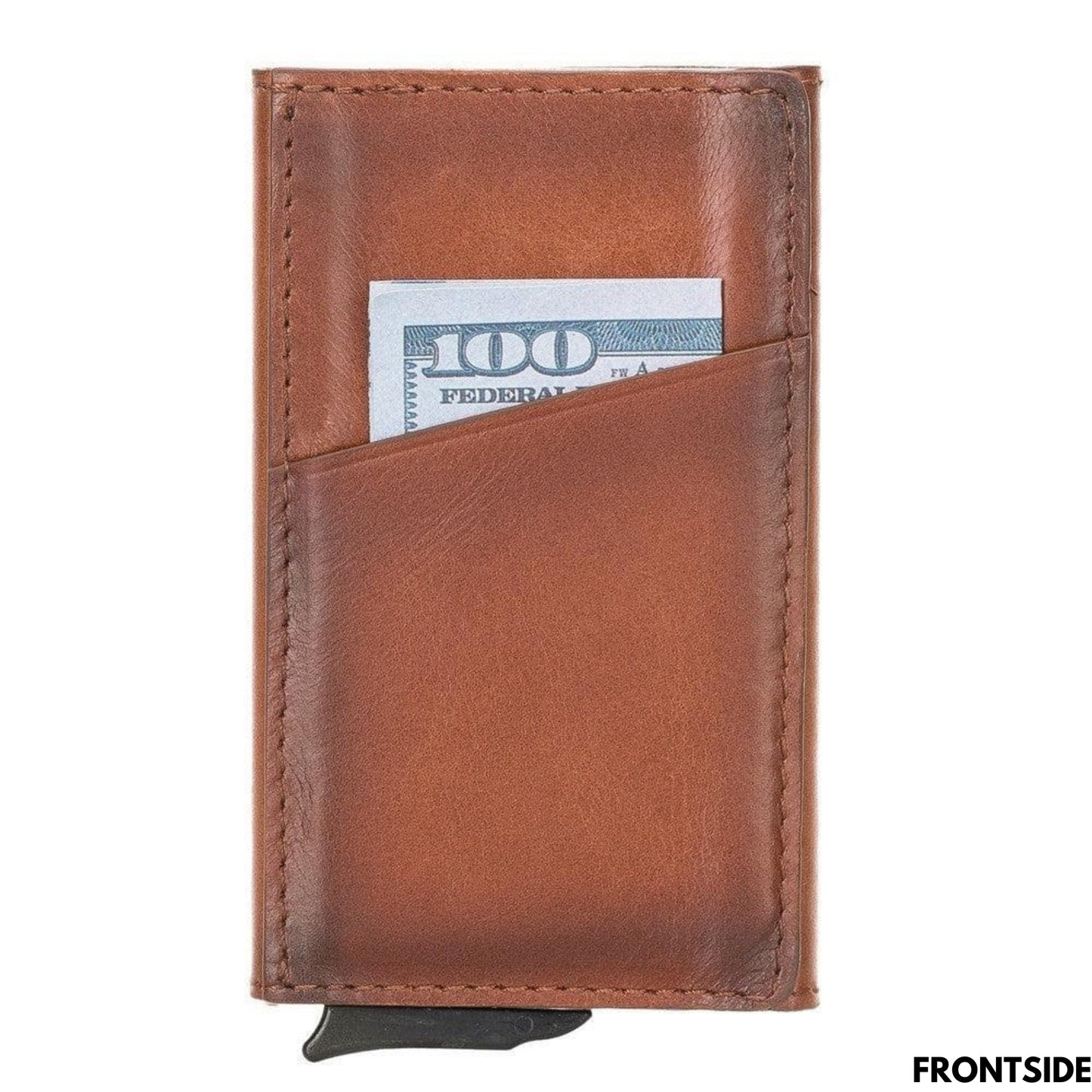 Telluride Leather Popup Cardholder for Men and Women